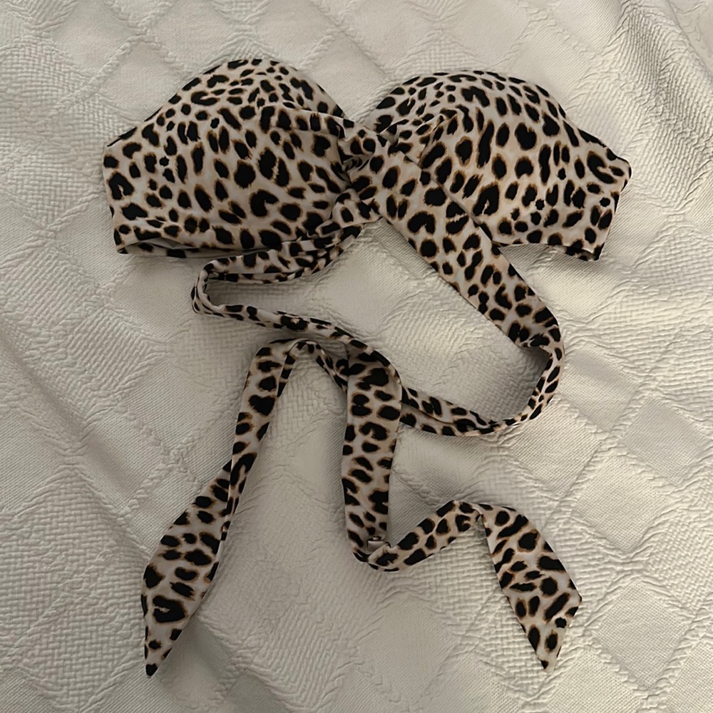Cheetah Bikini top